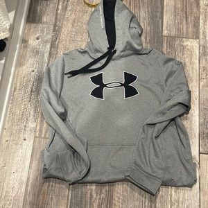 Gray under armour hoodie